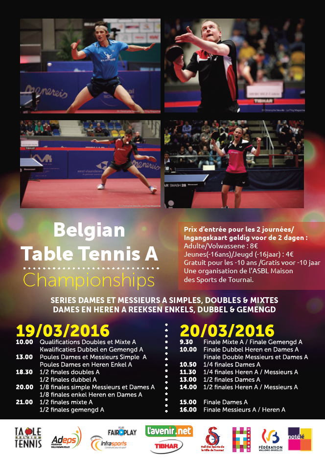 Affiche 2- tennis de table